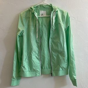 Zine Minty Green Windbreaker Small